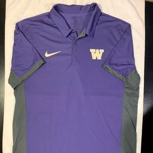 Nike University of Washington Golf Shirt